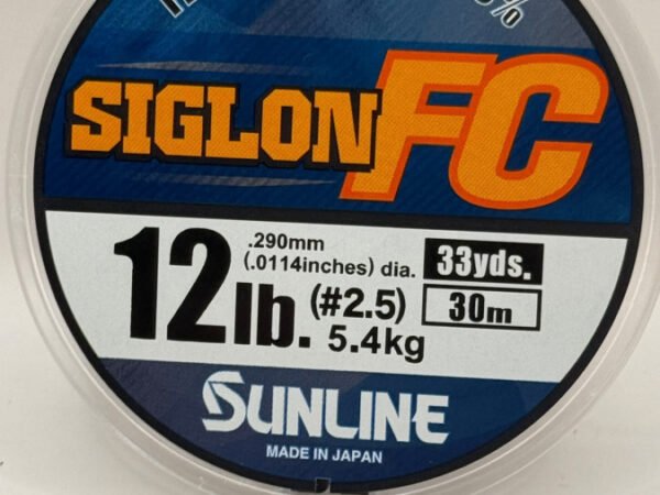 Sunline Siglon FC / 30 mt / 0.290mm / 5.4Kg