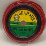 LIDER ACERO NEGRO / 10 MT / 100 LBS / 45,4 KG / SEAHAWK