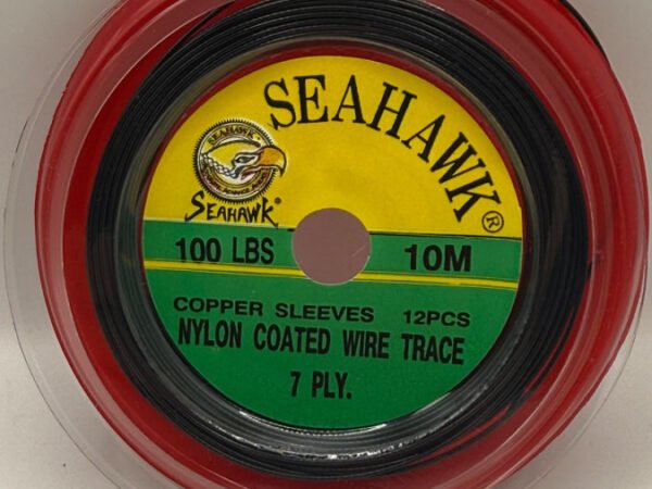 LIDER ACERO NEGRO / 10 MT / 100 LBS / 45,4 KG / SEAHAWK