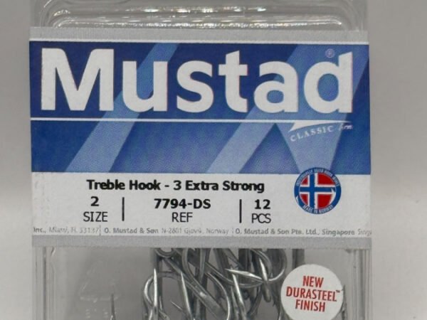 MUSTAD ARAÑA N°2 / 7794-DS / 12 PCS