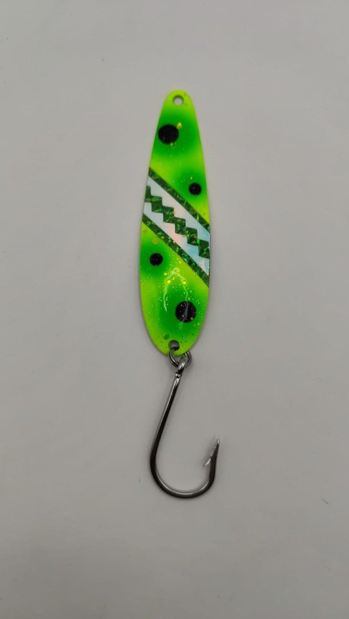 0420SALMONATOR.jpeg Villaking Cuchara trolling 10 cm / #04 Salmonator - Imagen 1