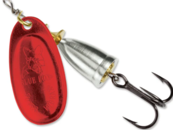 BlueFox Vibrax Spinner N°3 RS / Rojo Plata