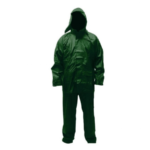 TRAJE POLIURETANO ANTIACIDO CON VISERA VERDE 2XL RIMAR