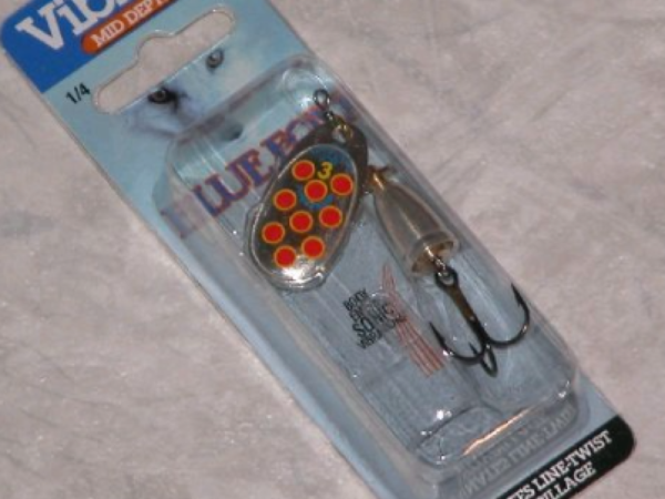 BlueFox Vibrax Spinner N°3 SYR / Plata Punto Rojo