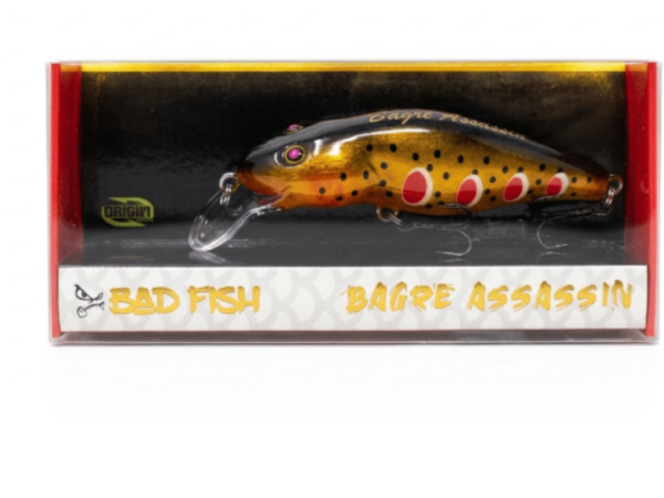 SEÑUELO BAGRE ASSASSIN 5,9 GR 60MM COLOR MARRON BAD FISH