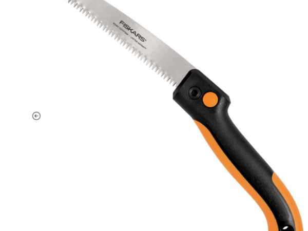 Fiskars Sierra Plegable pequeña para poda - 7" / 17.7 cm