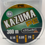 MULTIFILAMENTO 8X PE 0,14 MM 300 MTS 9,1 KG KAZUMA