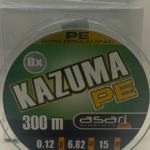 MULTIFILAMENTO 8X PE 0,12 MM 300 MTS 7,0 KG KAZUMA