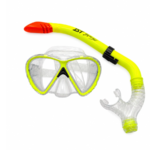 SET MASCARA SNORKEL AMARILLO IST
