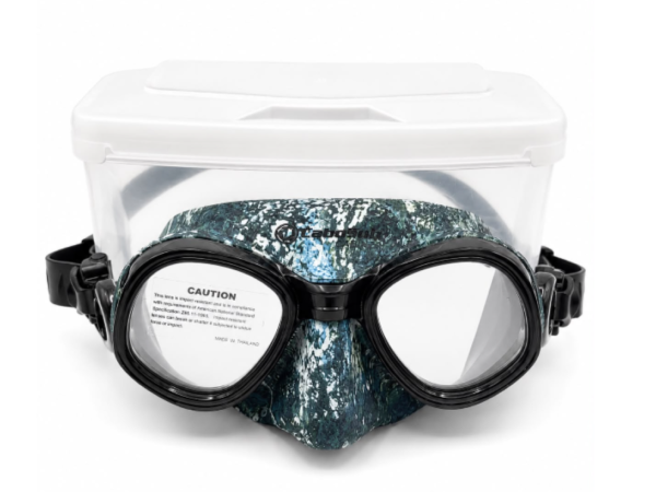 MASCARA DE BUCEO CAMUFLADA CABINZA NEGRO CABO SUB