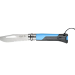 CUCHILLO OUTDOOR C SILBATO N°8 AZUL OPINEL
