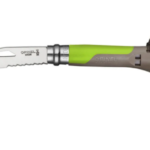 CUCHILLO OUTDOOR C SILBATO N°8 VERDE OPINEL