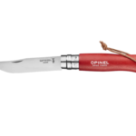 CUCHILLO TREKKING N°8 ROJO OPINEL
