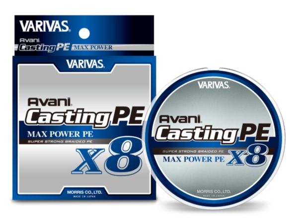 0Linea 8 Hebras Varivas #5 300m / 35.38 Kg / Blanco