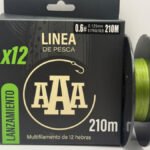 Multifilamento / Lanzamiento / Verde / 0.125mm  /AAA