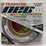 MULTIFILAMENTO / NEO X8 TRENZADO MULTICOLOR 30LB 2.0 0.235MM 300M / TRABUCCO