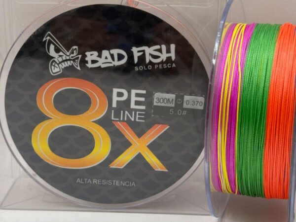 MULTIFILAMENTO/ X8 4 300MTS 0.370 MM /BAD FISH