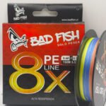 MULTIFILAMENTO X8 150MTS / #0.4 / 0.10 MM BAD FISH MULTICOLOR