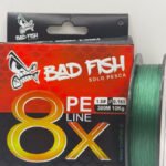 MULTIFILAMENTO X8 300MTS / #1.0 / 0.165 MM BAD FISH VERDE