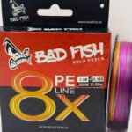 MULTIFILAMENTO X8 /  300MTS 0.185MM  / BAD FISH  / MULTICOLOR / 11.5 KG