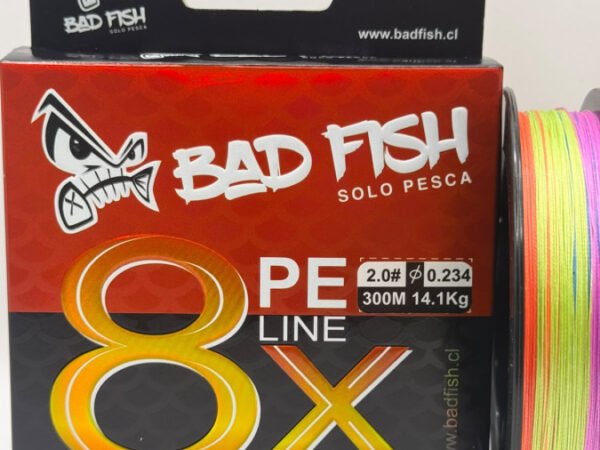 MULTIFILAMENTO / X8 14,1 KG 300MTS 0.234MM / BAD FISH