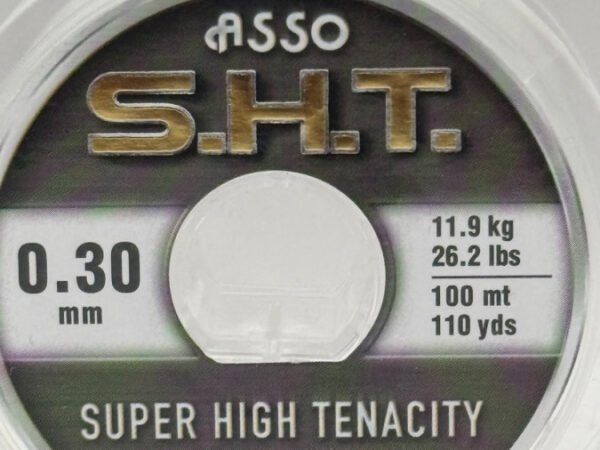 NYLON SHT 0.30MM 11.9KG 100M / ASSO