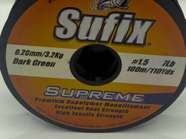 NAYLON SUPREME 0,20 3,2 KG VERDE SUFIX