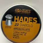 POSTON DIABOLO .22 5,5MM 250PC 15,89GR HADES JSB