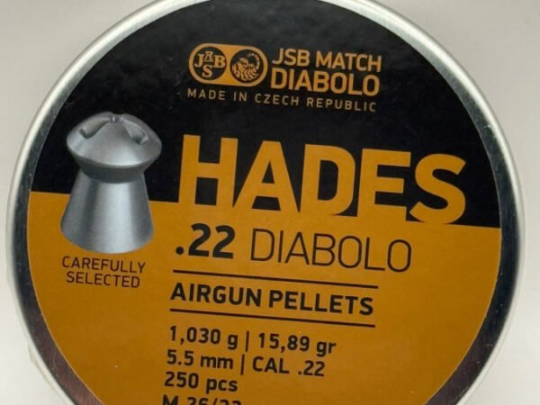 POSTON DIABOLO .22 5,5MM 250PC 15,89GR HADES JSB