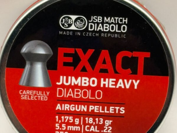 POSTONES - EXACT JUMBO HEAVY 5.5MM 18,13GR 250 PSC JSB DIABLO