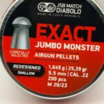 POSTON JUMBO MONSTER 5,5 MM 25,39 GR REDISEÑADO SHALLOW JSB EXACT