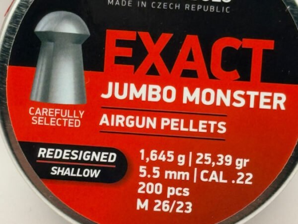 POSTON JUMBO MONSTER 5,5 MM 25,39 GR REDISEÑADO SHALLOW JSB EXACT