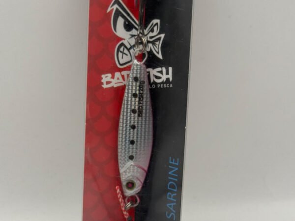 JIG BIG COMBAT / 20 GR /   SILVER SARDINE / BAD FISH