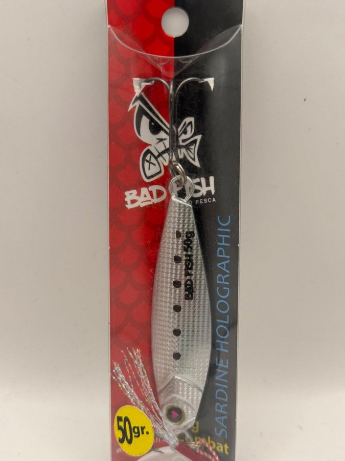 WhatsApp20Image202026-07-1520at2012.13.30.jpeg JIG BIG COMBAT / 50 GR / SARDINE HOLOGRAPHIC / BAD FISH - Imagen 1