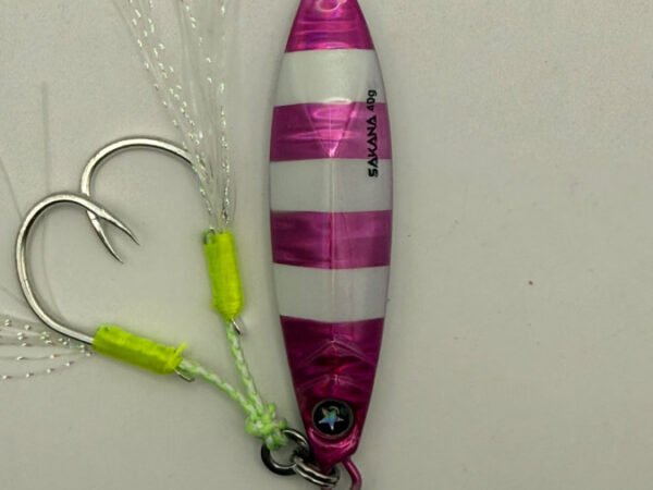SEÑUELO JIGU  TOURNAMENT /40 GR /  PINK/ SAKANA