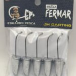 CABEZA PLOMADA JIG HEAD DARTING 14 GRS 5 UNIDADES EDUARDO PESCA