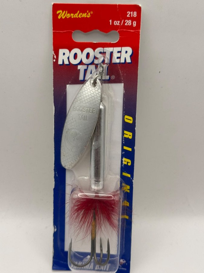 WhatsApp20Image202026-07-2020at2017.30.00.jpeg Yakima Bait Rooster Tail 218 / 28.4g / MSIL / Met Silver - Imagen 1