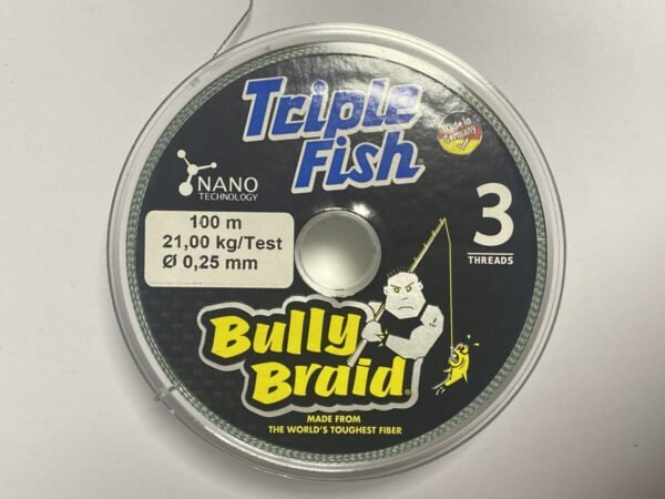 MULTIFILAMENTO 0,25 21KG 3 X 100MT/ TRIPLE FISH