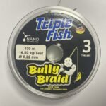 MULTIFILAMENTO 0,22 16,50 100MT TRIPLE FISH