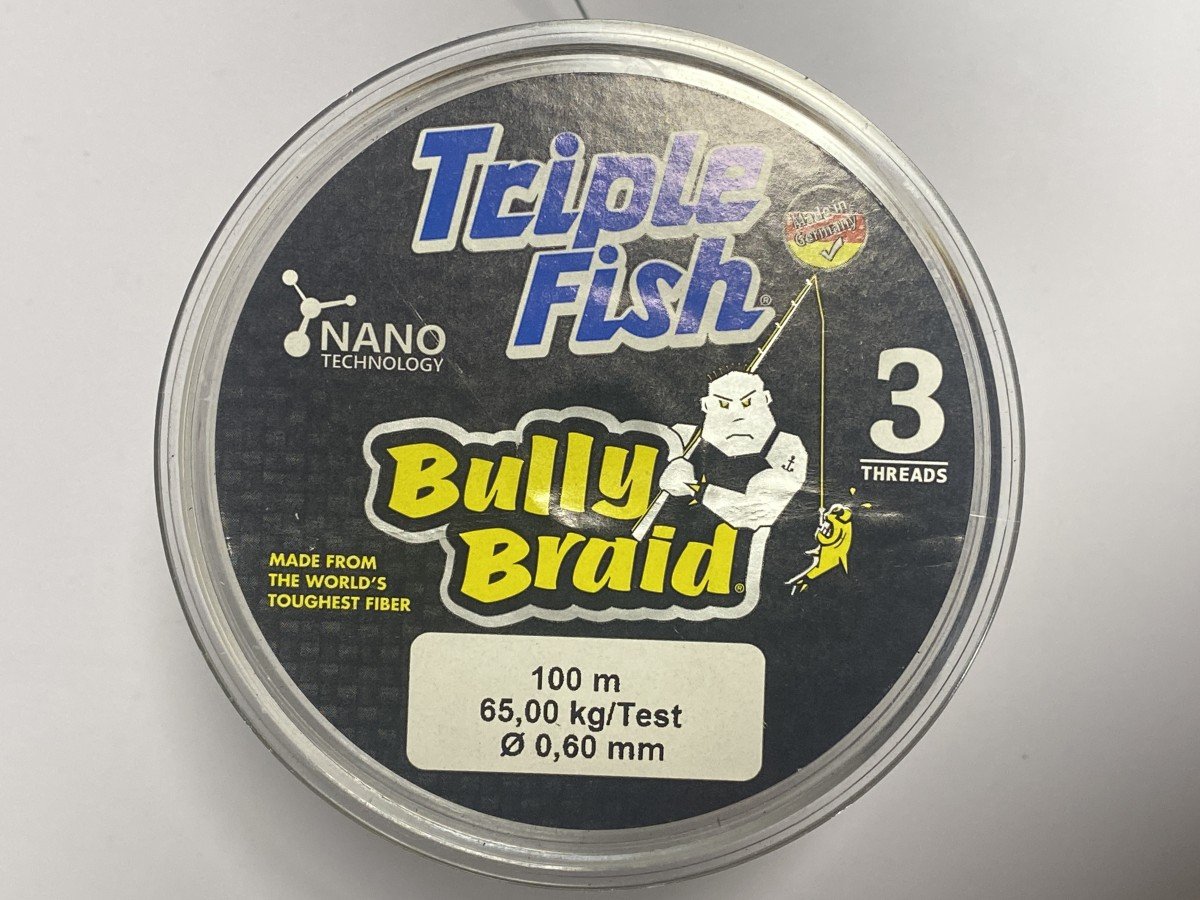 image-1301.jpg MULTIFILAMENTO 0,60 65 KG 3 X 100MT/ TRIPLE FISH - Imagen 1
