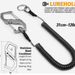CORREA CON MOSQUETN / LANYARD 2MT LUREHOLIC