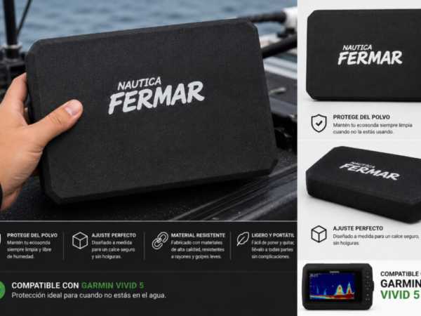TAPA / FUNDA ECOSONDA VIVID 5 GARMIN