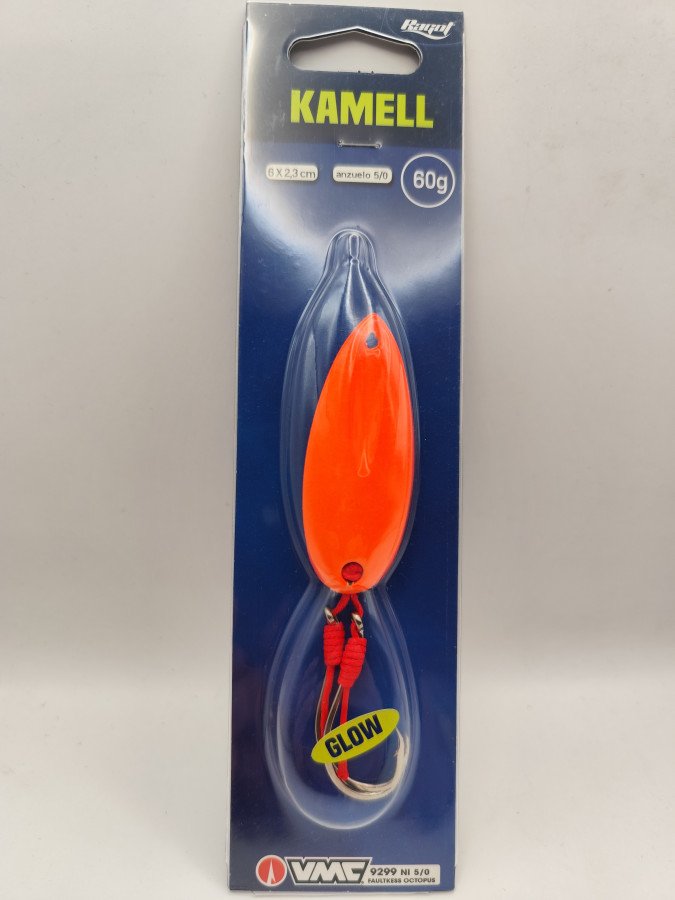 RAGOT20KAMELL2060G20NARANJA.jpg SEÑUELO RAGOT CHISPA KAMELL / CAMELLO 60 G / NARANJA - Imagen 1
