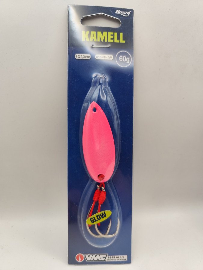 RAGOT20KAMELL2060G20PK6020ROSA.jpg SEÑUELO RAGOT CHISPA KAMELL / CAMELLO 60 G / ROSADA - Imagen 1