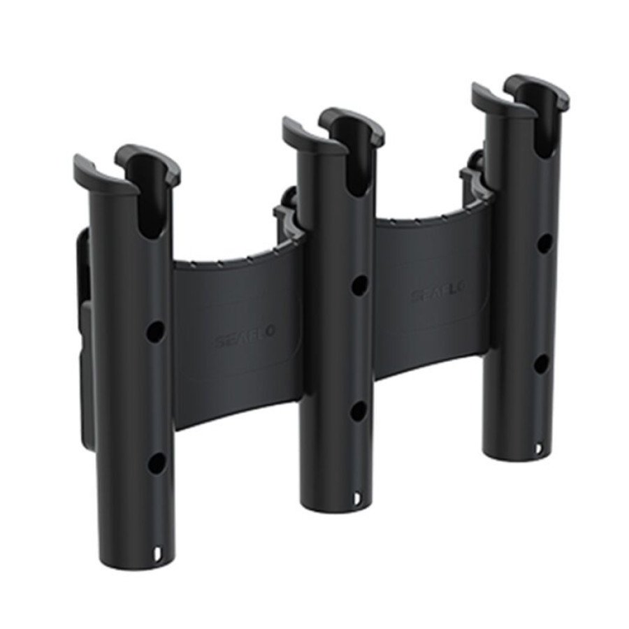 porta20triple20negro.jpg Seaflo Porta caña / Rod Holder Negro Triple - Imagen 1