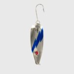 SEÑUELO CUCHARA 9G EVIL EYE PLATA AZUL DARDEVLE