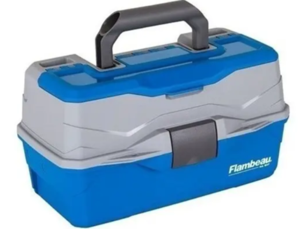 CAJA DE PESCA 2 BANDEJA AZUL 6382 TB FLAMBEAU